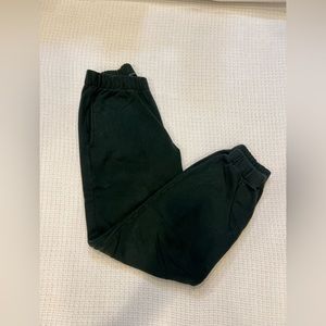 Brandy Melville one size forest green sweatpants